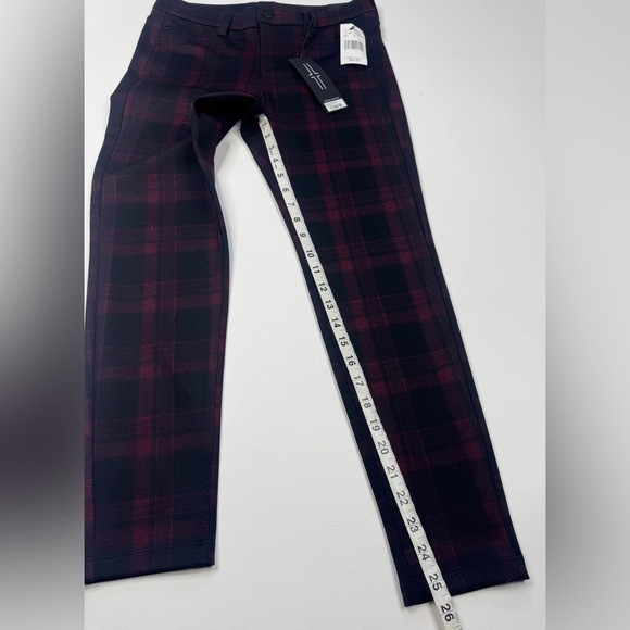 NWT Liverpool Jeans Stretch Plaid Ponte Pants Womens Size 6 Petite - Picture 10 of 12